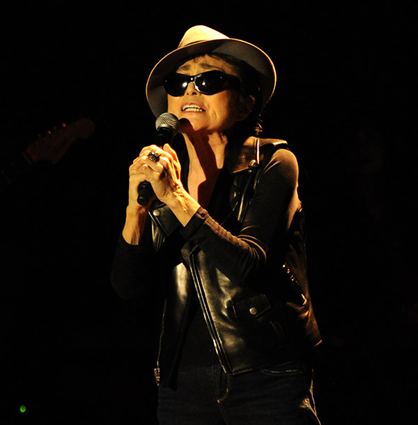 Yoko Ono at Bowery Ballroom 2013